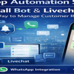 Smart Customer Communication dashboard showing Recall Bot reminders and live chat for managing customer conversations efficiently